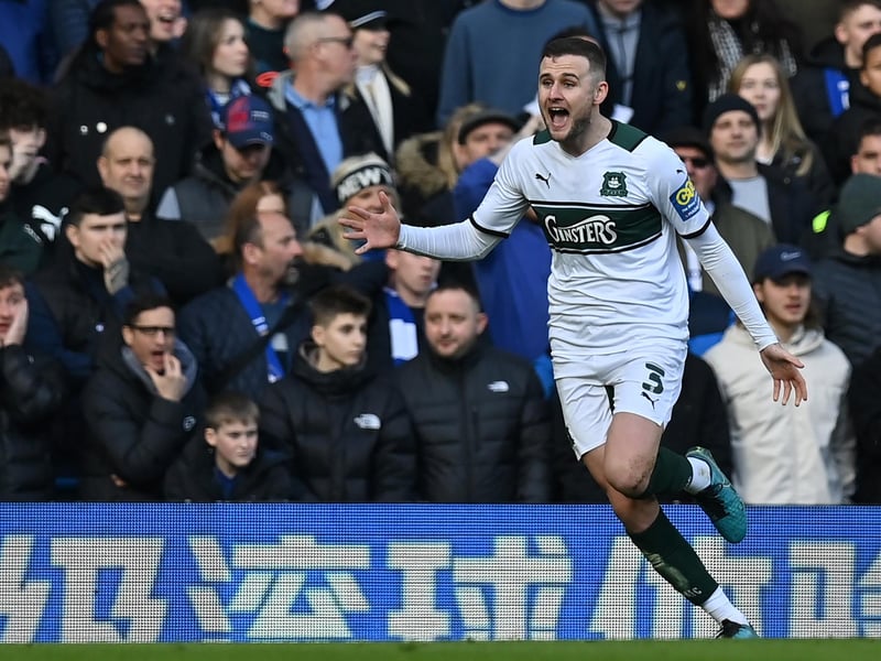 The Plymouth man made three tackles, two interceptions and two clearances as his side claimed a narrow win over Wycombe.