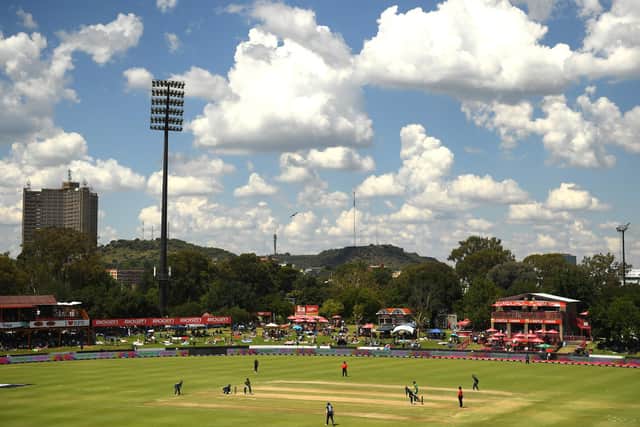 Bloemfontein, scene of the opening one-day international between South Africa and England. Photo by Alex Davidson/Getty Images.