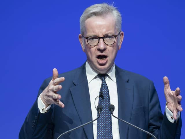 Michael Gove is the Secretary of State for Levelling Up, Housing and Communities. PIC: Danny Lawson/PA Wire