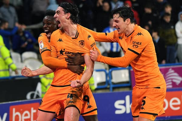 MATCH-WINNER: Hull City's Jacob Greaves celebrates