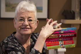 Children's author Dame Jacqueline Wilson poses for a picture at The V&A's Museum of Childhood on April 3, 2014 in London, England. Photo by Dan Kitwood/Getty Images.
