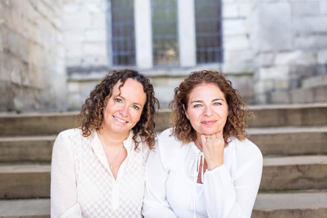 Katie Taylor, left, and Debbie Jacobs, founders of  New Beginnings Retreats.
