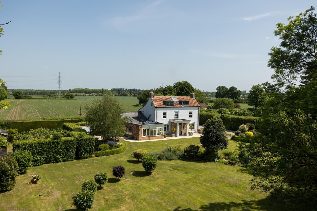 This beautiful period vicarage for sale offers country living close to York 