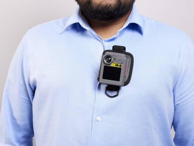 Lidl is rolling out body-worn cameras across all its stores. (Photo by WCCTV.)