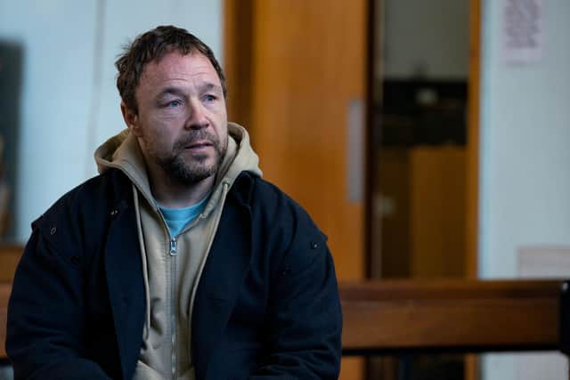 Andy, played by Stephen Graham, in Boiling Point. Picture: BBC/Boiling Point TV Limited/James Stack.