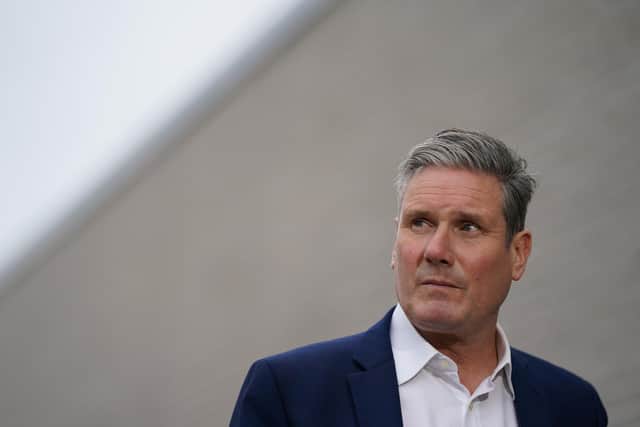 Sir Keir Starmer, leader of the Labour Party, which has called for the energy price cap to be frozen at its current level of £1,971. (Photo by Ian Forsyth/Getty Images)
