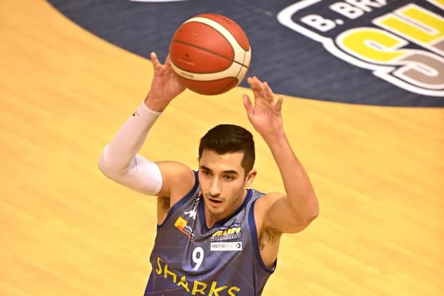Jordan Ratinho will be instrumental down the stretch for the Sheffield Sharks (Picture: Bruce Rollinson)