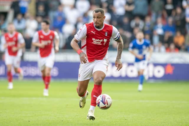 INJURY: Rotherham United's Jonson Clarke-Harris