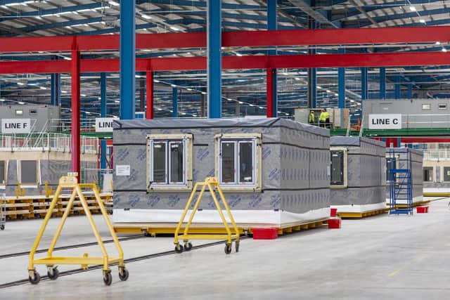 Legal & Genral Capital's modular factory in Selby.