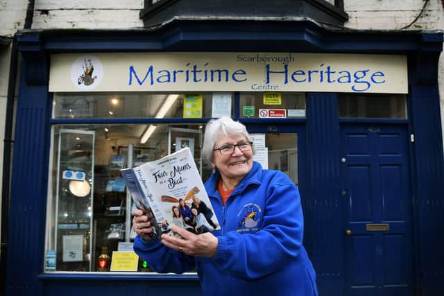 A new exhibition at the Scarborough Maritime Heritage Centre entitled 'Women at Sea'Pictured Lindy Rowley, who started the museum 20 years ago.Picture Jonathan Gawthorpe