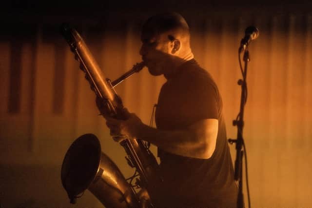 Colin Stetson at Howard Assembly Room, Leeds. Picture: Rowland Thomas - Opera North