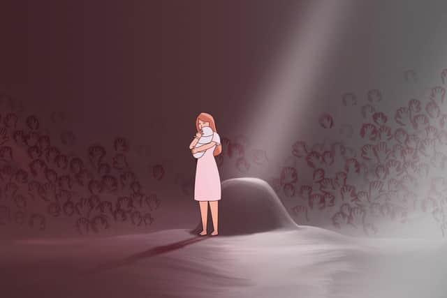 A still from the For Isaak film animation.