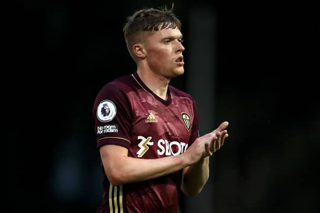 Leeds United midfielder Jack Jenkins made his debut for loan club Scunthorpe United – but it did not quite go to plan. Image: George Wood/Getty Images