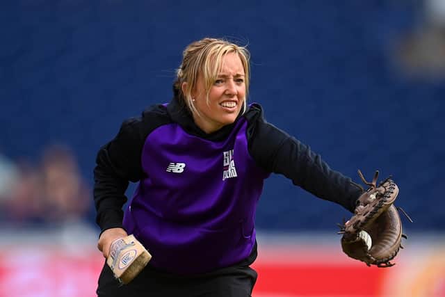 Danielle Hazell, head coach of the Northern Diamonds and also the Hundred women's side Northern Superchargers. Photo by Harry Trump/Getty Images.