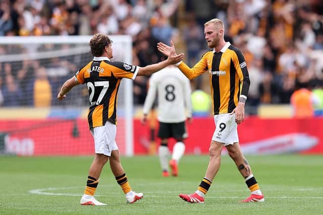 SHAKE ON IT: Oli McBurnie and Regan Slater have signed new deals (Image: George Wood/Getty Images)