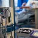 Medical equipment on a NHS hospital ward. PIC: Jeff Moore/PA Wire