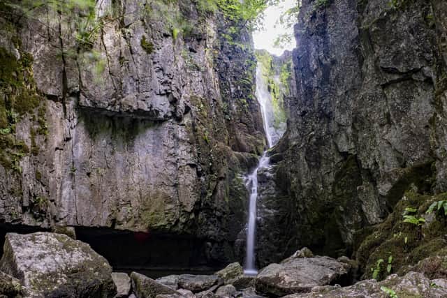 Catrigg Force waterfall is described as a magical and mysterious place and is a short walk from Stainforth village.