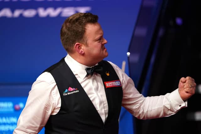 Shaun Murphy was a winner in Hull at the weekend (Picture: Zac Goodwin -  Pool/Getty Images)