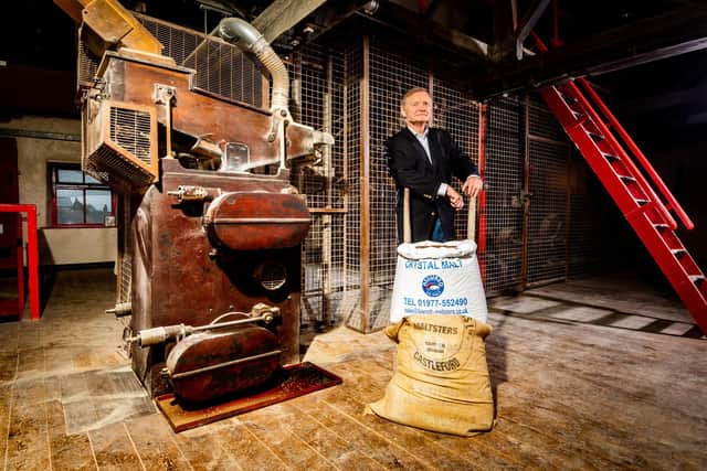 Theakston Brewery is now moving into the whiskey sector by distilling its own brand of spirits working with Ellers Farm Distillery, Stamford Bridge, York.