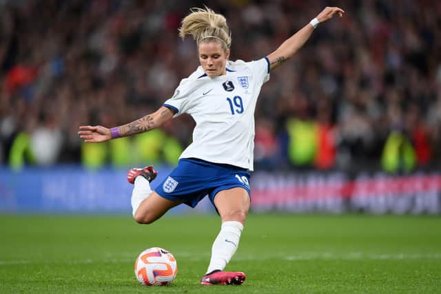 Rachel Daly in action for England against Brazil at Wembley last week (Picture: Justin Setterfield/Getty Images)