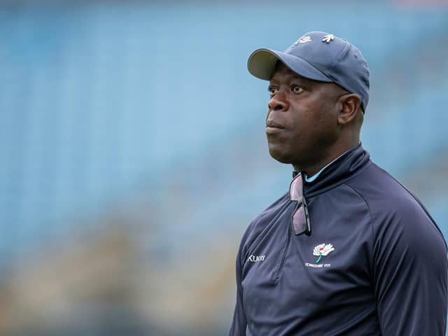 Not a fan of the new changes: Yorkshire head coach Ottis Gibson. Picture by Allan McKenzie/SWpix.com