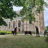 Ripon Cathedral trees