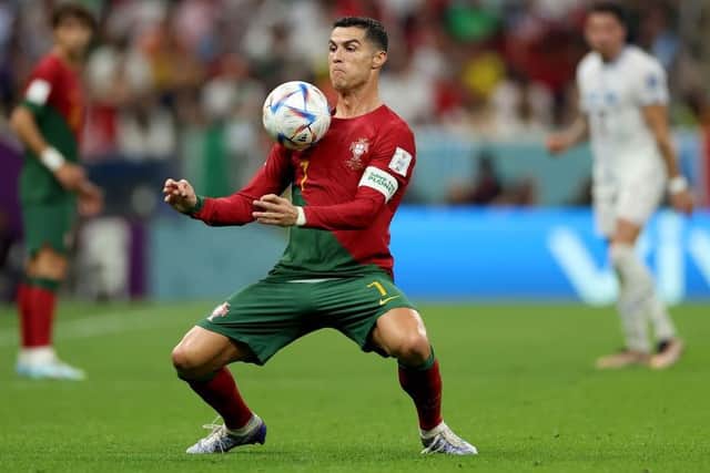 DESIRE: Cristiano Ronaldo seems determined to carry on playing club football after leaving Manchester United