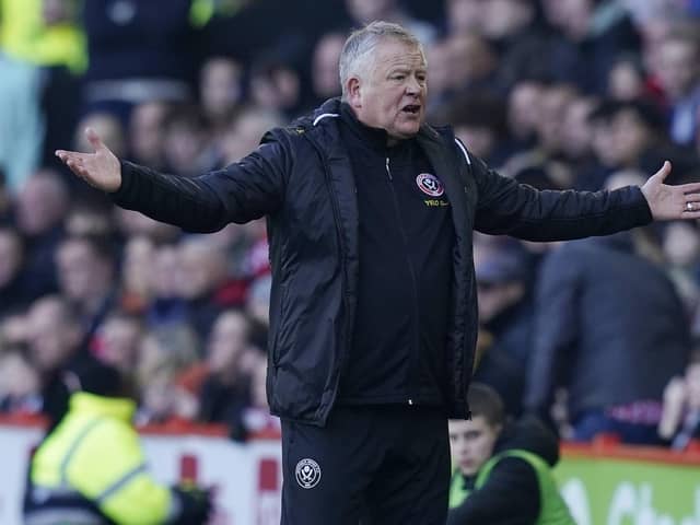 BEMUSED: Chris Wilder is unsure why Sheffield United concede goals in clusters
