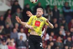 LEAVING: Harrogate Town centre-forward Luke Armstrong has joined Wrexham
