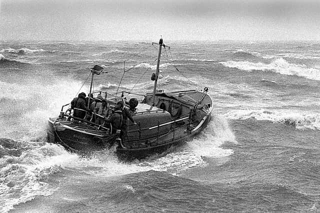 Bridlington Lifeboat, 1973. Image Paul Berriff