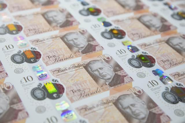 Polymer banknotes that feature the portrait of Her late Majesty Queen Elizabeth II will remain legal tender, and will co-circulate alongside King Charles III notes.