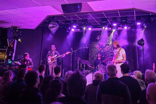 The Bretheren performing at the Brudenell Social Club, Leeds. Picture: Jeff Speed