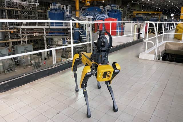 Sparky, a state-of-the-art robotic dog,  has joined the plant and will carry out inspections and capture critical data on machinery.