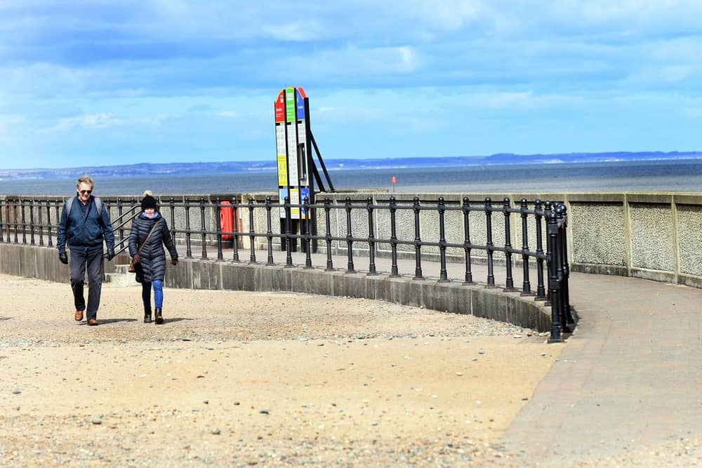 Hornsea Promenade. (Pic credit: Gary Longbottom)