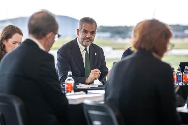 Doncaster Sheffield Airport: Oliver Coppard makes case for public ...