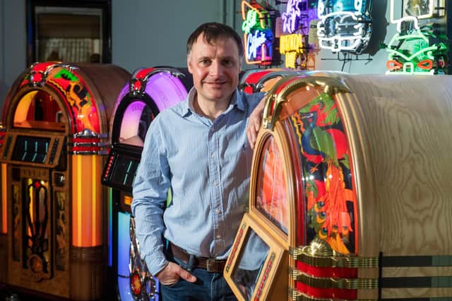 Chris Black, managing director of Sound Leisure in Leeds, which has found a growing market for its products in China. Picture Bruce Rollinson
