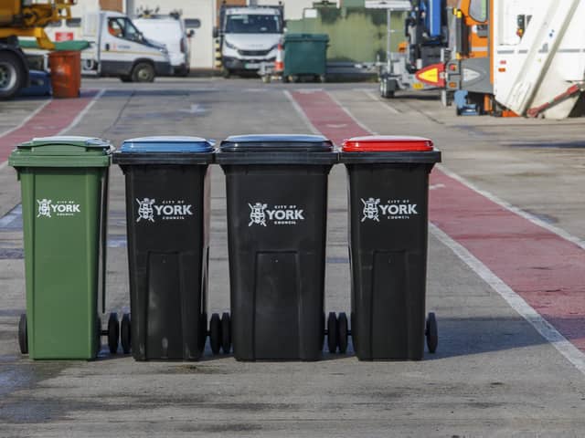 New recycling bins set to be rolled out in York in 2027.