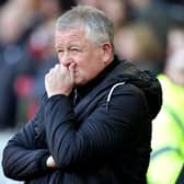 UNCOMFORTABLE VIEWING: Sheffield United manager Chris Wilder