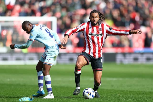 GOING: Jairo Riedewald's Sheffield United contract will expire next month (Image: Simon Bellis / Sportimage)