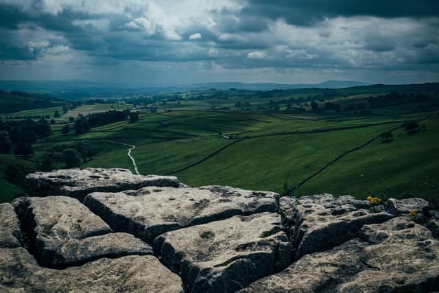 New research has revealed the best hiking routes across the UK in time for the festive season. Malham Cove