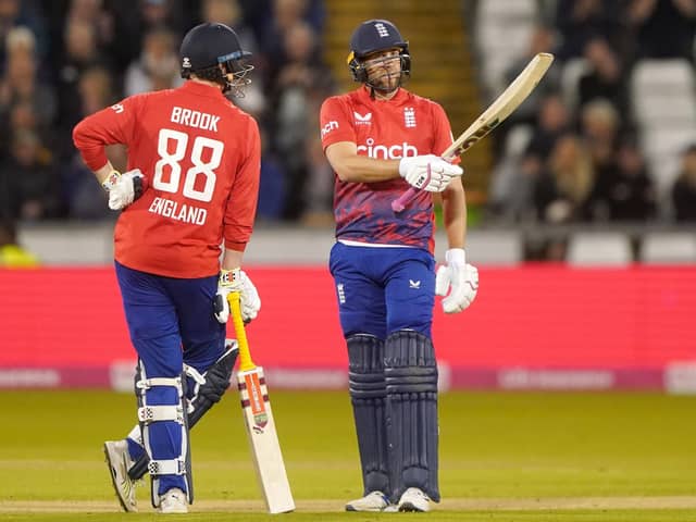 IN THE PAST: Yorkshire's Dawid Malan (right) acknowledges his England days may be over. Picture: Owen Humphreys/PA