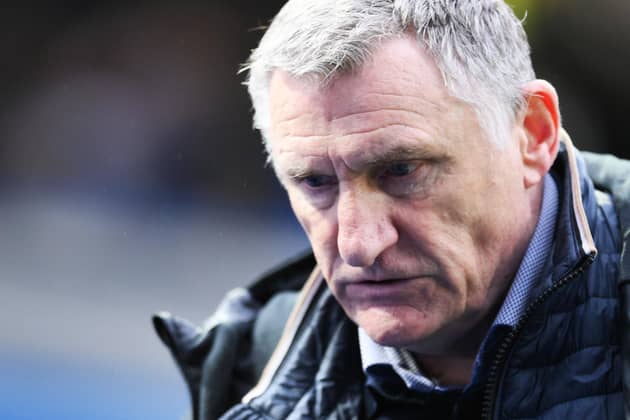 Tony Mowbray has stepped down as manager of Birmingham City. Image: Ben Roberts Photo/Getty Images