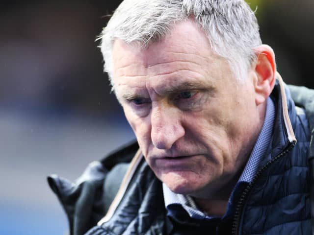 Tony Mowbray has stepped down as manager of Birmingham City. Image: Ben Roberts Photo/Getty Images