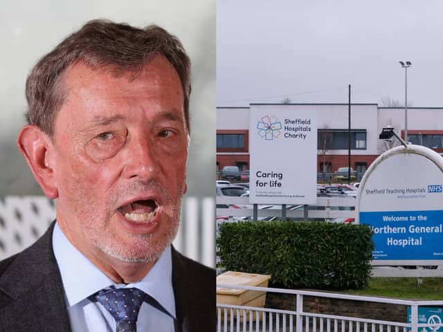David Blunkett described how his wife Margaret had waited four-and-a-half hours to be admitted to the Northern General Hospital in Sheffield after being taken there by ambulance. He said their experience was sadly not uncommon and the NHS was in a state of 'emergency'. Photo: Getty Images/National World
