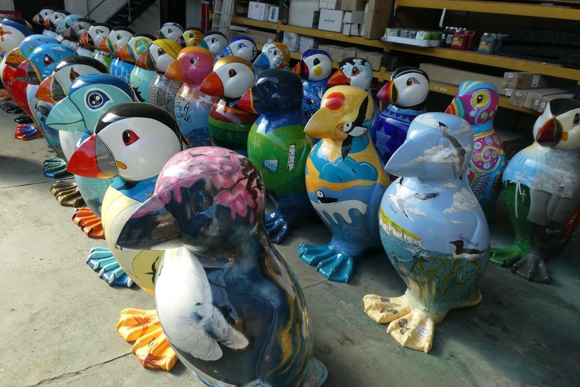 Puffins Galore: Here's how and when to view all 42 sculptures from Yorkshire coast trail before they are sold at auction - Vimarsana News