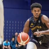 READY FOR ACTION: Sheffield Sharks' RJ Eytle-Rock says the play-offs should hold no fear for the South Yorkshire club - regardless of who they are drawn against. Picture: Tony Johnson