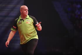 Man to beat: Michael van Gerwen is looking to win the PDC World Darts Championship for a fourth time. (Picture: Michael Bradley/Getty Images)