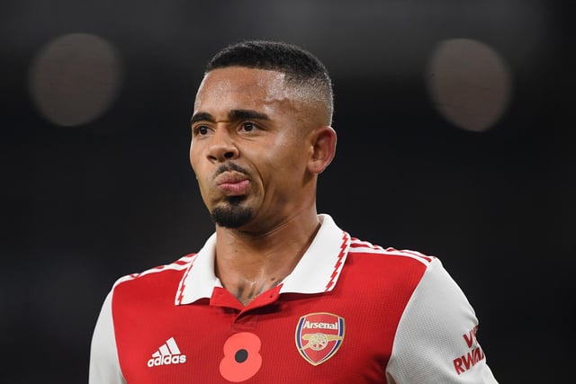 The Arsenal striker has five goals and five assists for the Gunners in the league this season following his summer move from Man City.