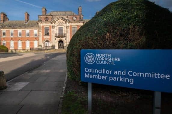 North Yorkshire Council headquarters at County Hall in Northallerton.