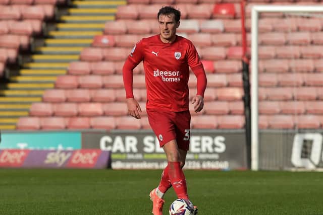 Barnsley's Josh Earl, pictured in action last season. Picture: Jonathan Gawthorpe